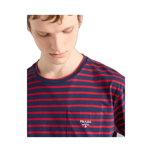 Striped Cotton T-Shirt