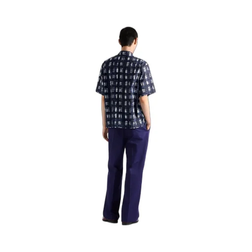 Short-Sleeved Cotton Shirt