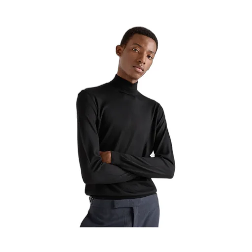 Cashmere And Silk Turtleneck Sweater