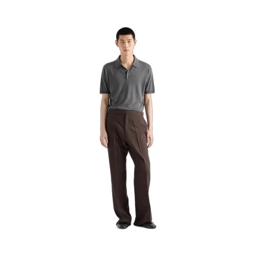 Cashmere And Silk Polo Shirt