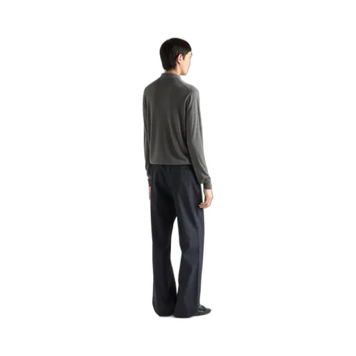 Cashmere And Silk Polo Shirt