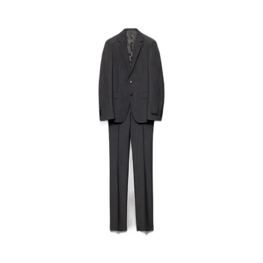 Wool And Mohair Single-Breasted Suit