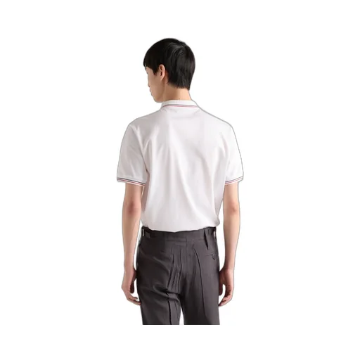 Short-Sleeved Piqué Polo Shirt