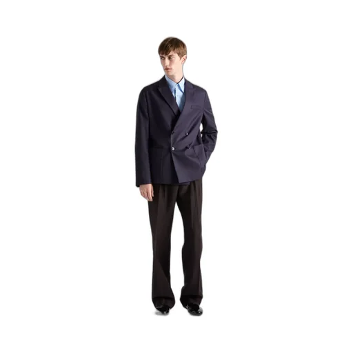 Double-Breasted Cotton Jacket