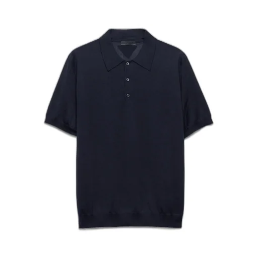 Cashmere And Silk Polo Shirt
