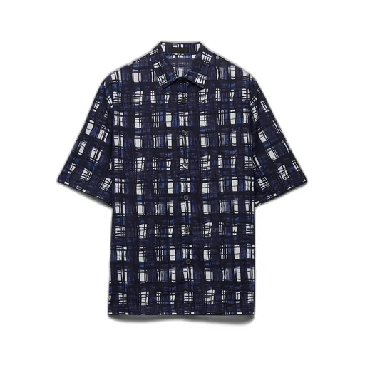 Short-Sleeved Cotton Shirt