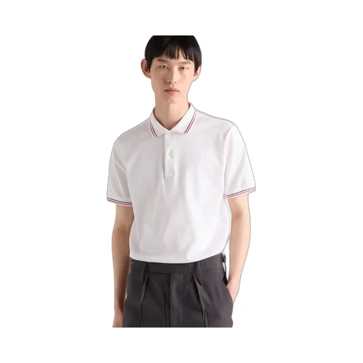 Short-Sleeved Piqué Polo Shirt