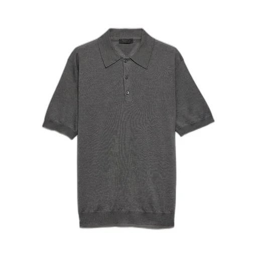 Cashmere And Silk Polo Shirt