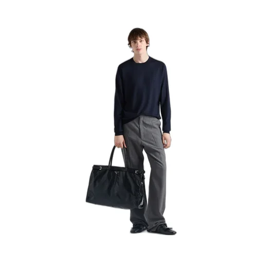 Cashmere And Silk Crew-Neck Sweater
