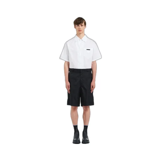 Re-Nylon Gabardine Bermudas