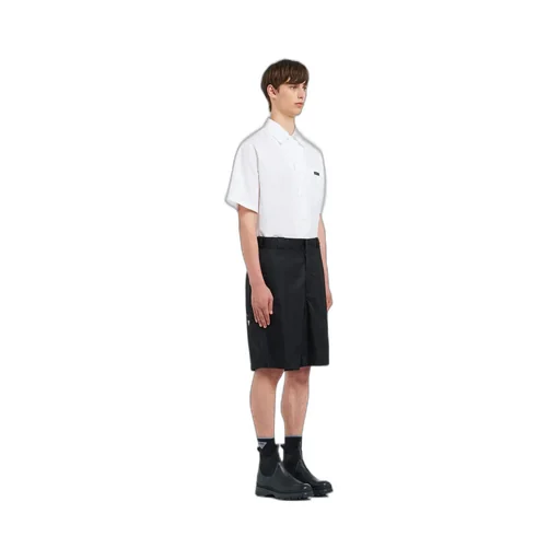 Re-Nylon Gabardine Bermudas
