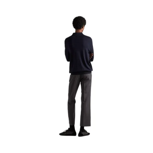 Cashmere And Silk Polo Shirt