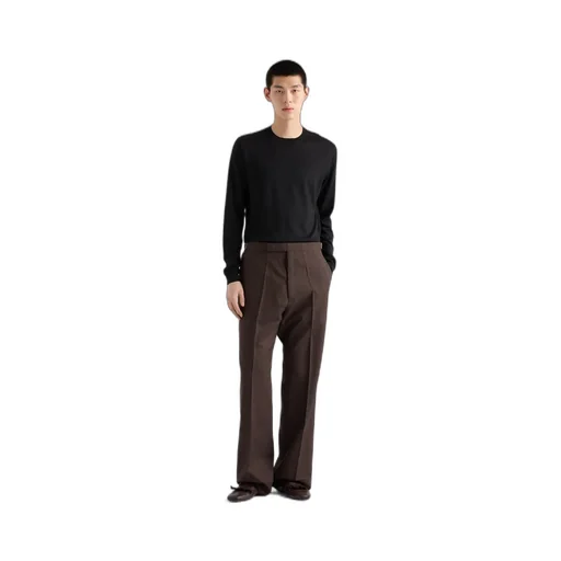 Cashmere And Silk Crew-Neck Sweater