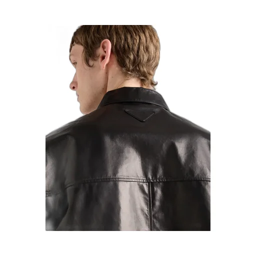 Nappa And Fabric Shirt