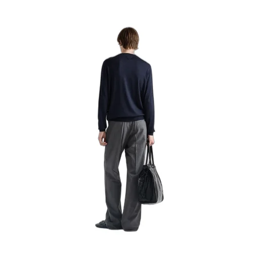 Cashmere And Silk Crew-Neck Sweater