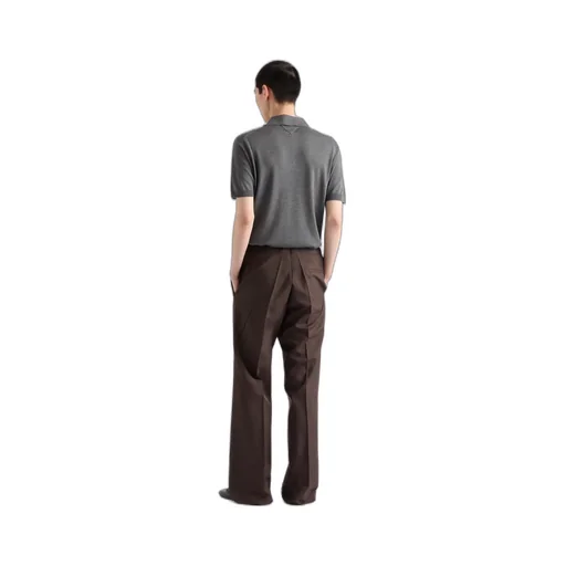 Cashmere And Silk Polo Shirt