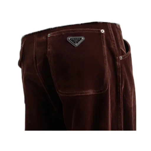 Velvet Denim Trousers