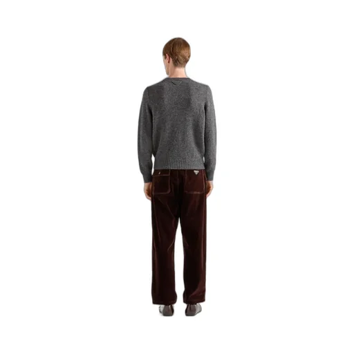 Velvet Denim Trousers