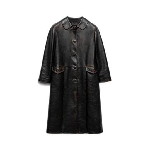 Nappa Leather Coat