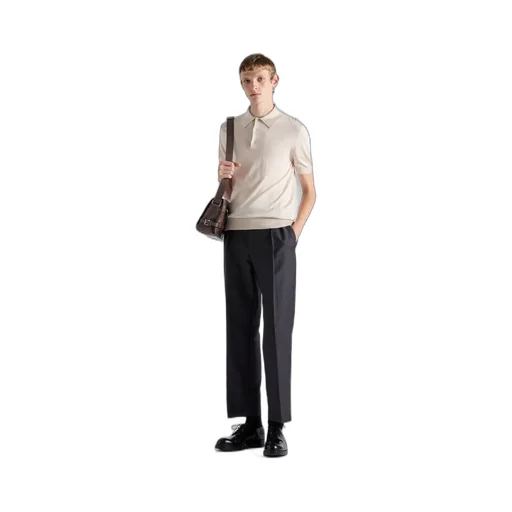 Silk Polo Shirt