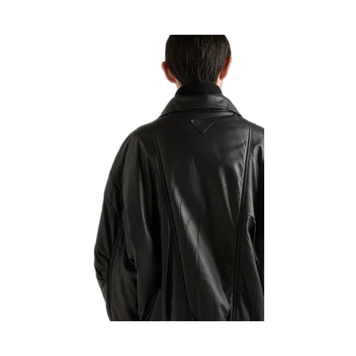 Nappa Leather Bomber Jacket