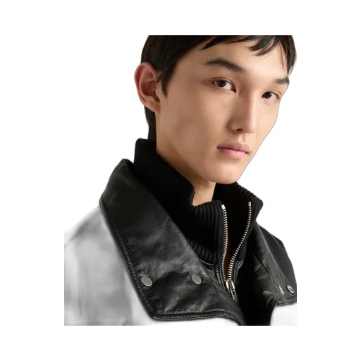 Nappa Leather Bomber Jacket