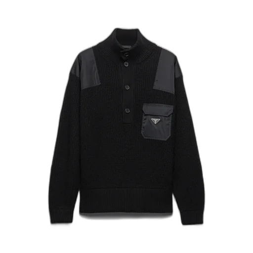 Wool And Cashmere Turtleneck Sweater