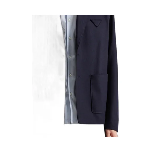 Single-Breasted Wool Jacket