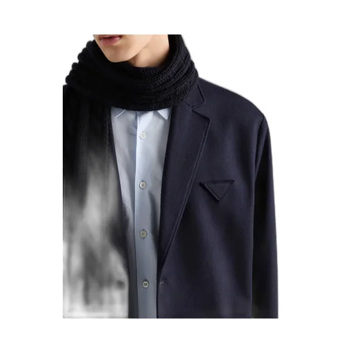 Single-Breasted Wool Jacket