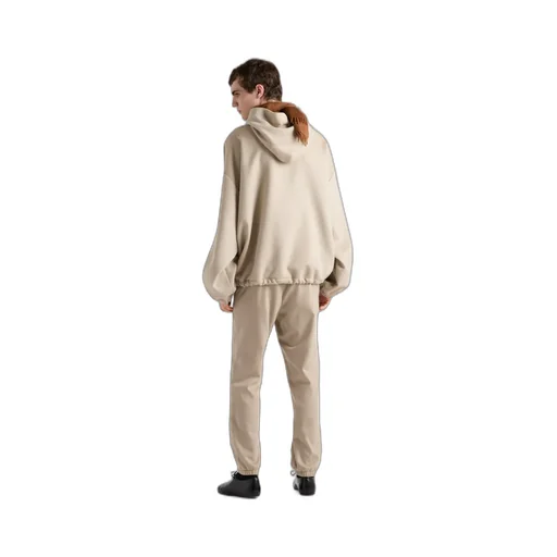 Wool Blend Hoodie Jacket