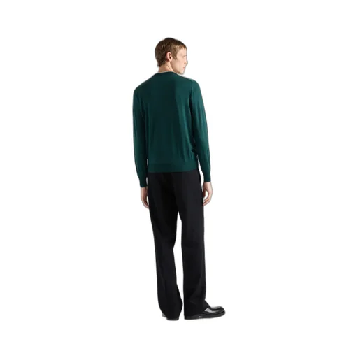 Superfine Wool Crew-Neck Sweater