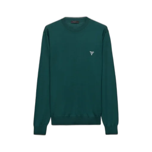 Superfine Wool Crew-Neck Sweater