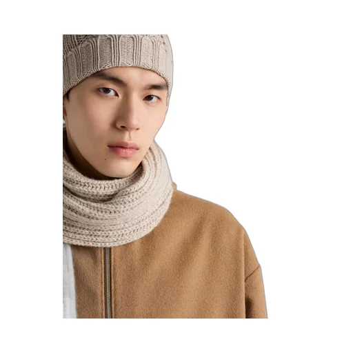 Camel Hair Hoodie Jacket