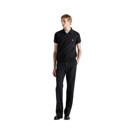 Superfine Wool Polo Shirt