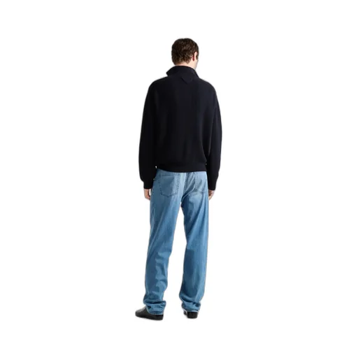 Oversized Cashmere Polo Sweater