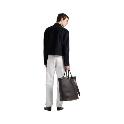 Suede Blouson Jacket