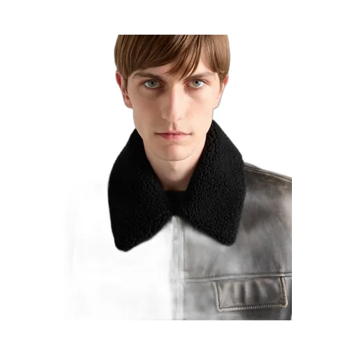 Nappa Leather And Shearling Jacket