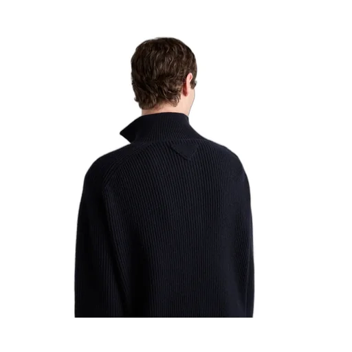 Oversized Cashmere Polo Sweater