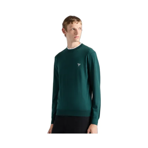 Superfine Wool Crew-Neck Sweater