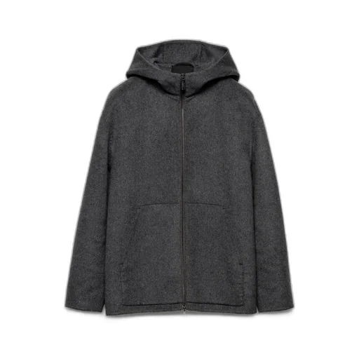 Wool Hoodie Jacket