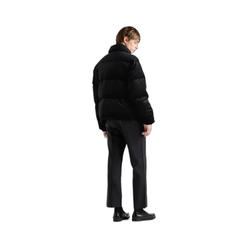 Cropped Corduroy Down Jacket