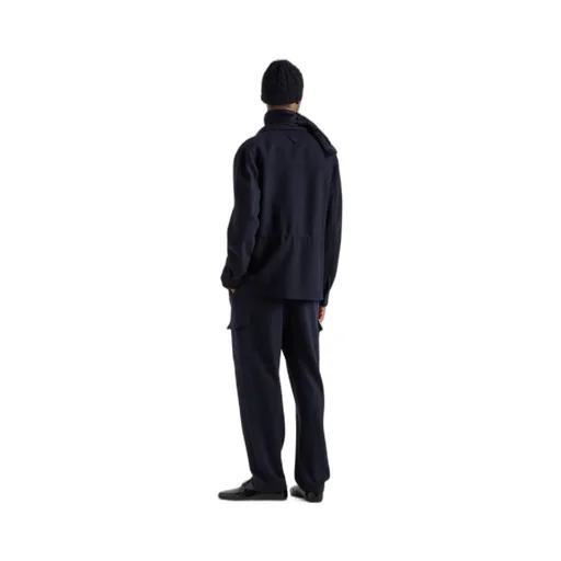 Wool And Cashmere Safari Jacket