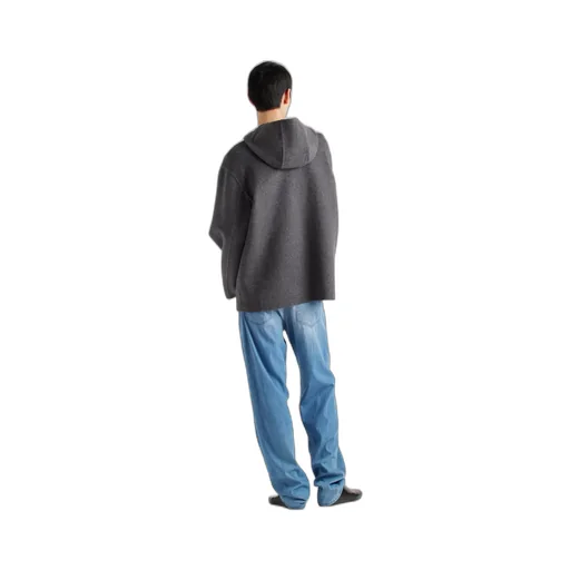 Wool Hoodie Jacket