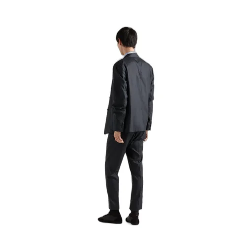 Double-Breasted Silk Jacket