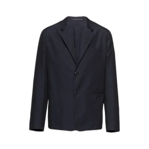 Single-Breasted Cotton Jacket