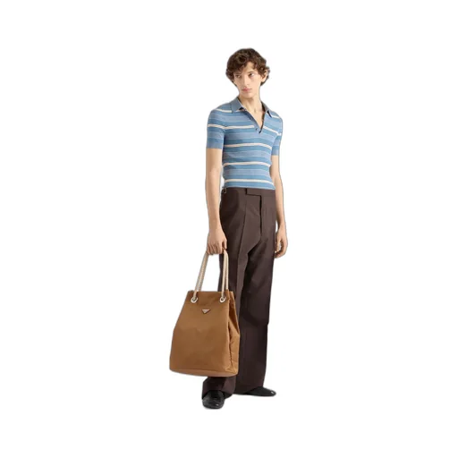 Prada Mariner Medium Re-Nylon Tote Bag