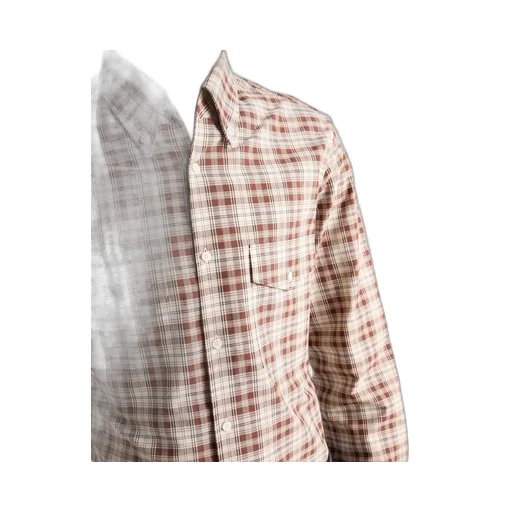 Checked Cotton Button-Down Shirt