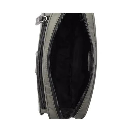 Re-Nylon And Saffiano Leather Belt Bag