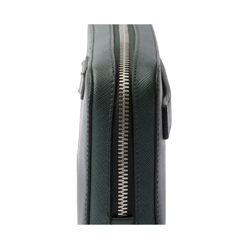 Saffiano Leather Clutch