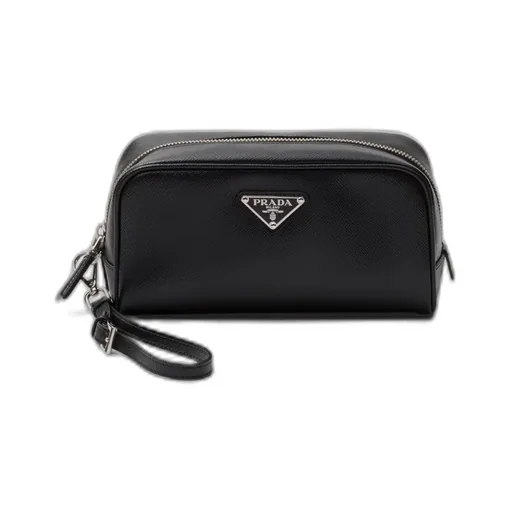 Saffiano Leather Pouch